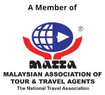 A member of MATTA - Malaysian Association of Tour and Travel Agents